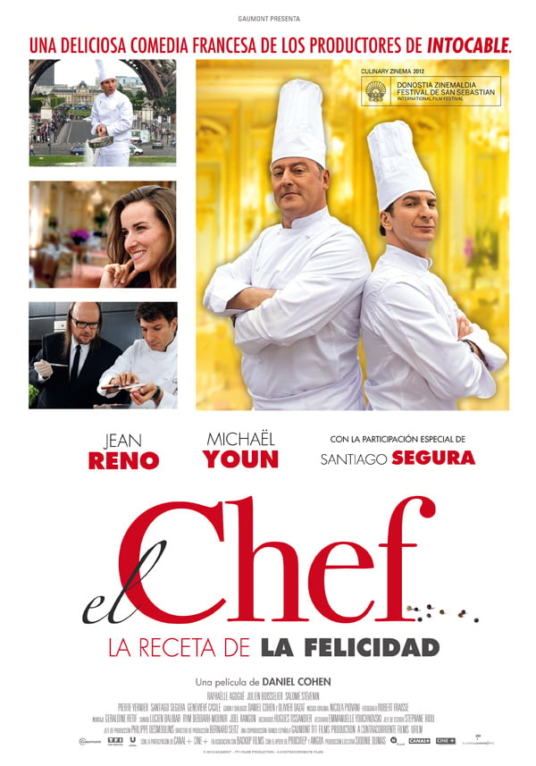 Reparto de la película El chef, la receta de la felicidad : directores,  actores e equipo técnico 