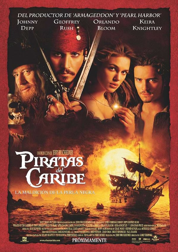 Piratas del Caribe: La maldición de la Perla Negra - Película 2003 