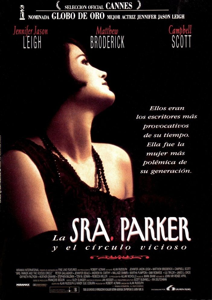 La Sra. Parker y el círculo vicioso - Película 1994
