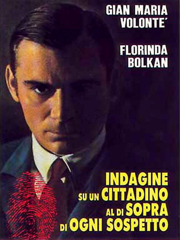 Investigación sobre un ciudadano libre de toda sospecha - Película 1970
