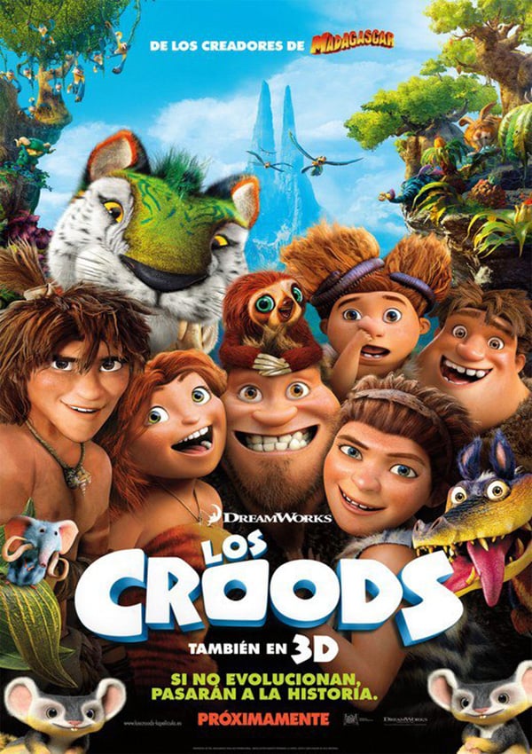  Los Croods  Una aventura prehistórica