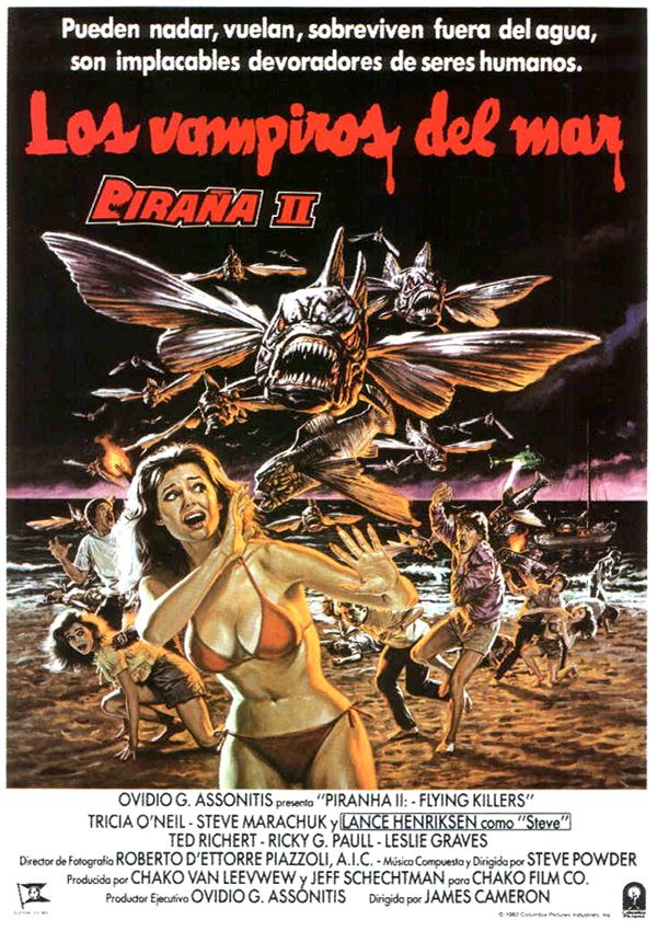 Piraña II: Los vampiros del mar - Película 1981