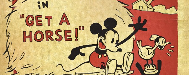 Get a Horse': cartel del Mickey Mouse más 'vintage' - Noticias de cine -  
