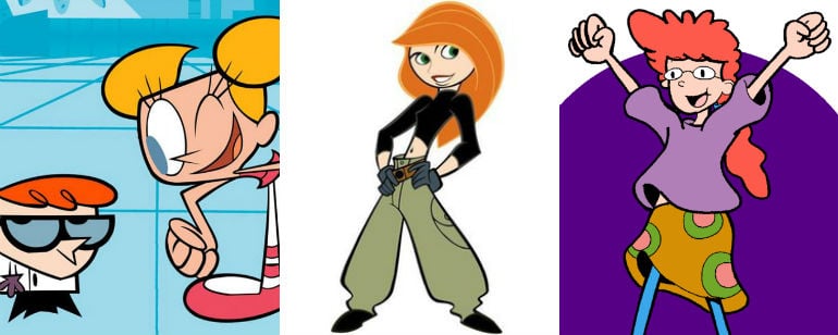 Así han crecido los protagonistas de algunas series de dibujos animados  según un dibujante - Especiales de series 