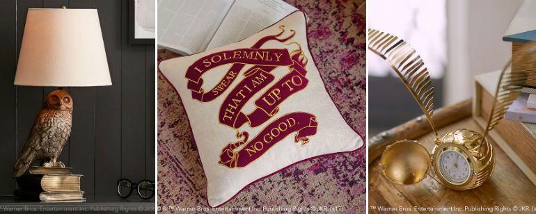 'Harry Potter': esta línea de decoración llevará la magia de Hogwarts a