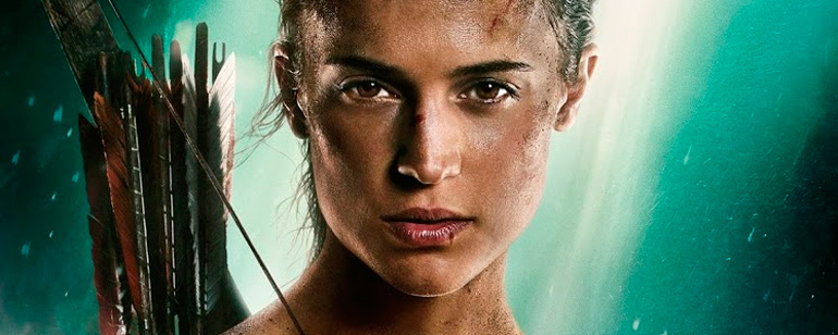 Tomb Raider Alicia Vikander Posa Como Lara Croft En El Póster Final En Español De La Película 