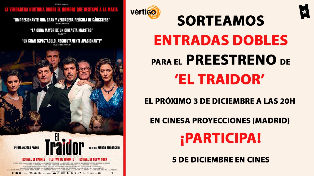 SORTEAMOS ENTRADAS DOBLES PARA EL PREESTRENO DE 'EL