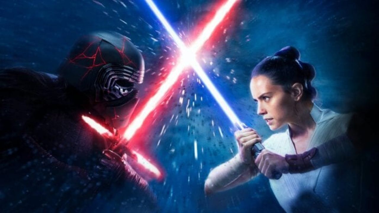 Kylo Ren y Rey de Star Wars