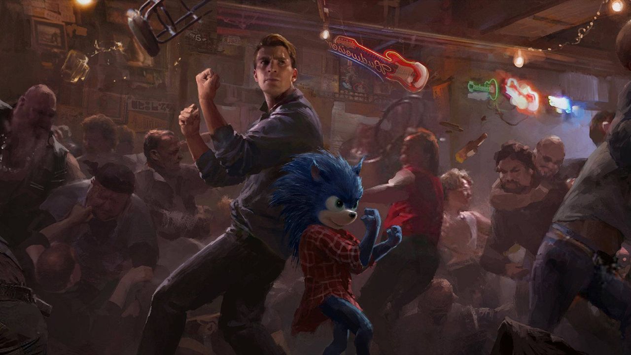 'Sonic. La película': Este 'concept art' muestra la primera versión del