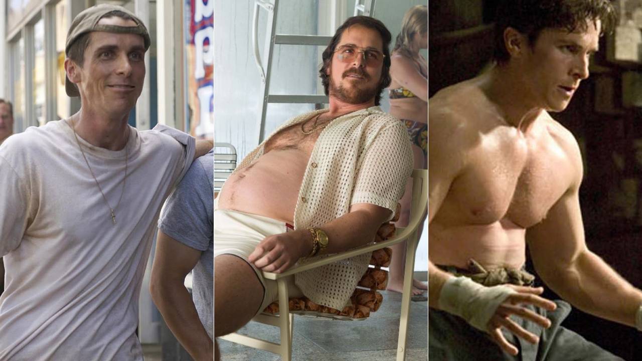 Christian Bale diz que teve hérnia de disco após engordar para