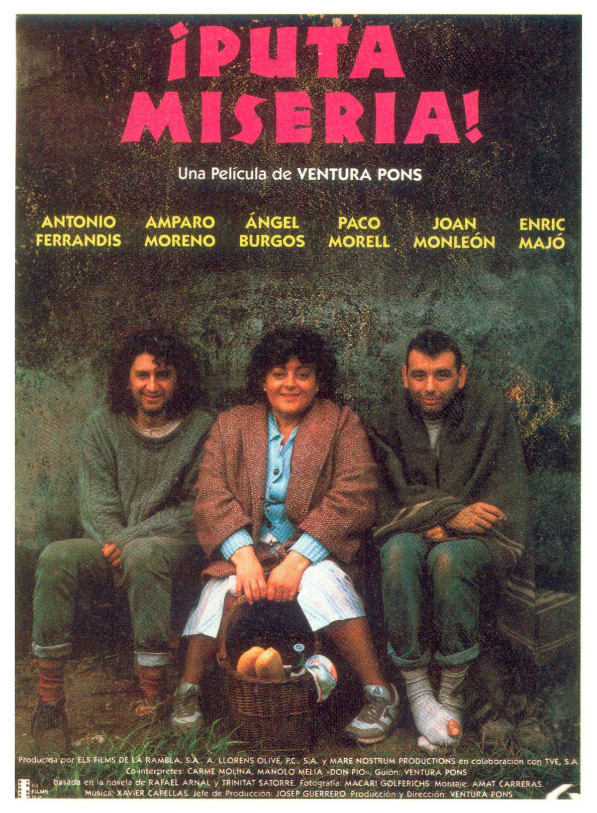 Puta Miseria - Película 1989