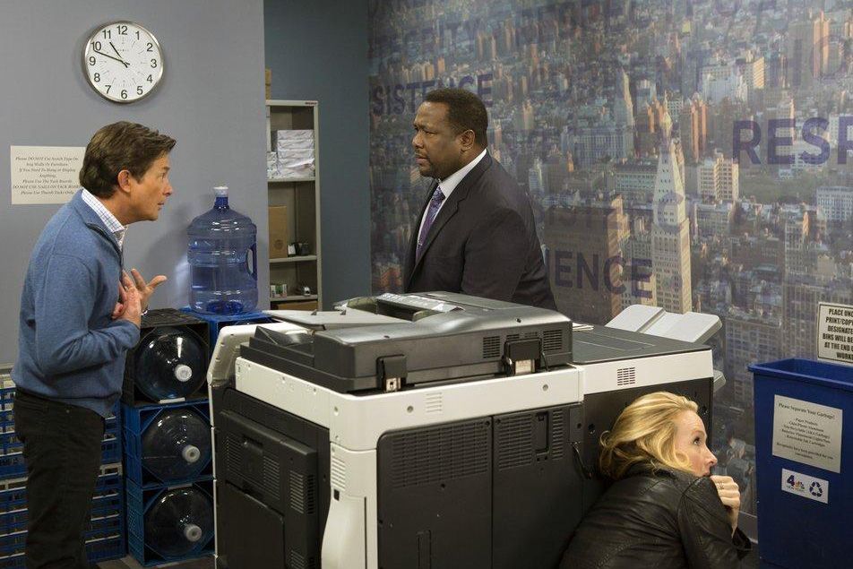 Foto de Wendell Pierce Foto Michael J. Fox, Katie Finneran, Wendell
