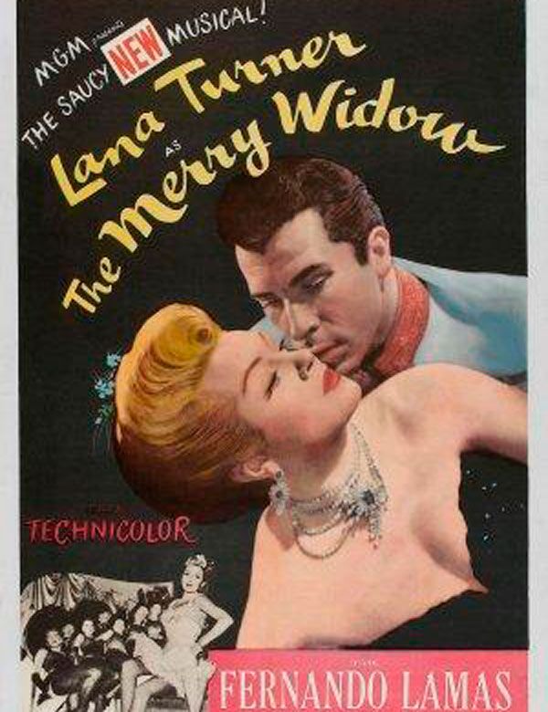 La viuda alegre - Película 1952