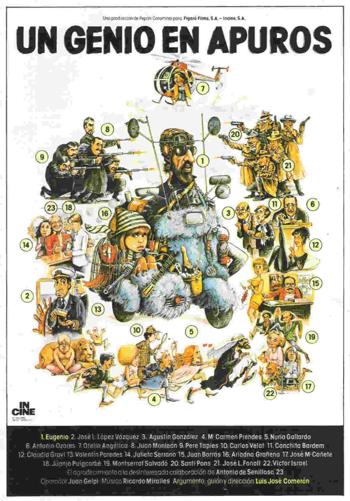 Un genio en apuros - Película 1983