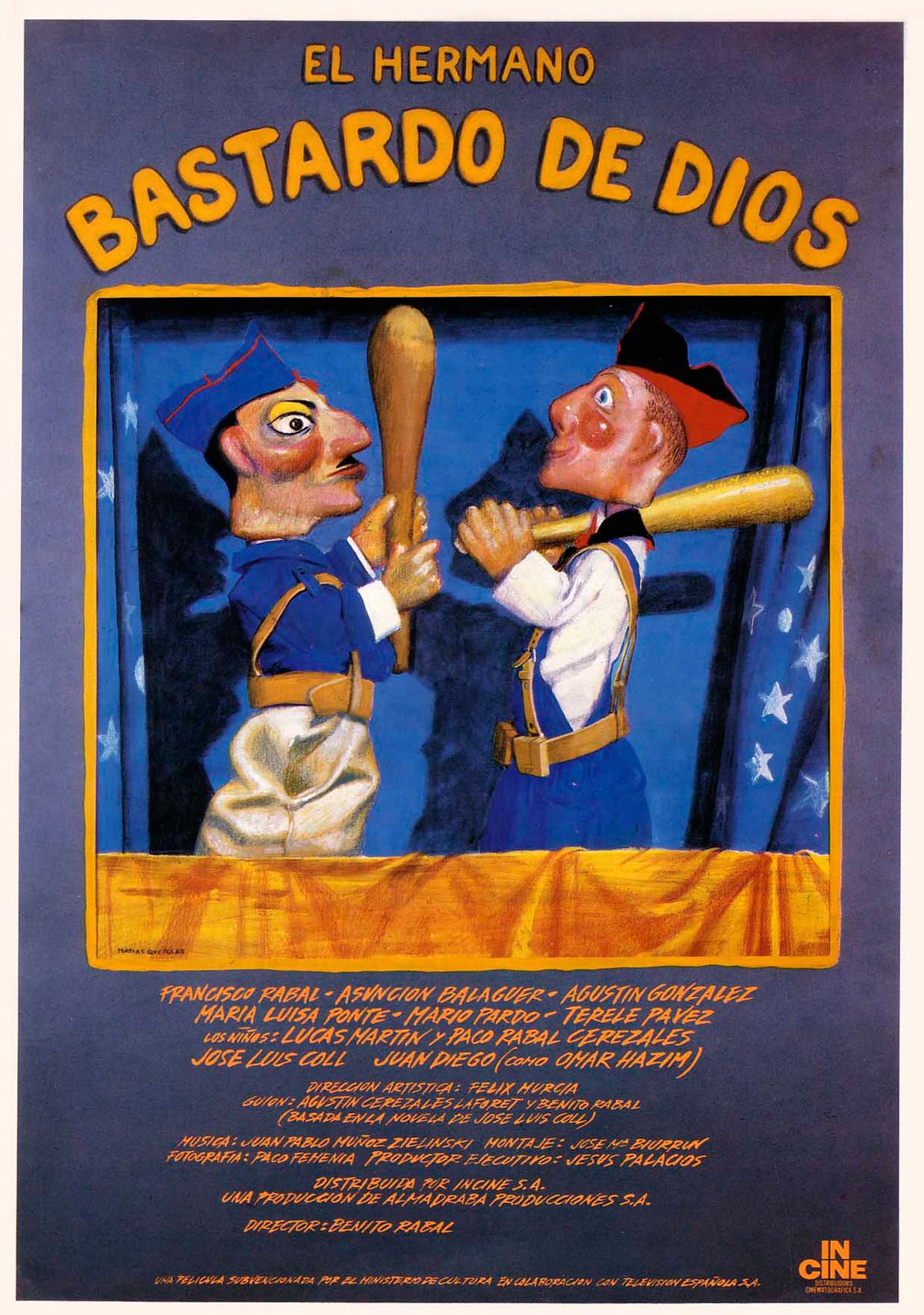 El hermano bastardo de Dios - Película 1986