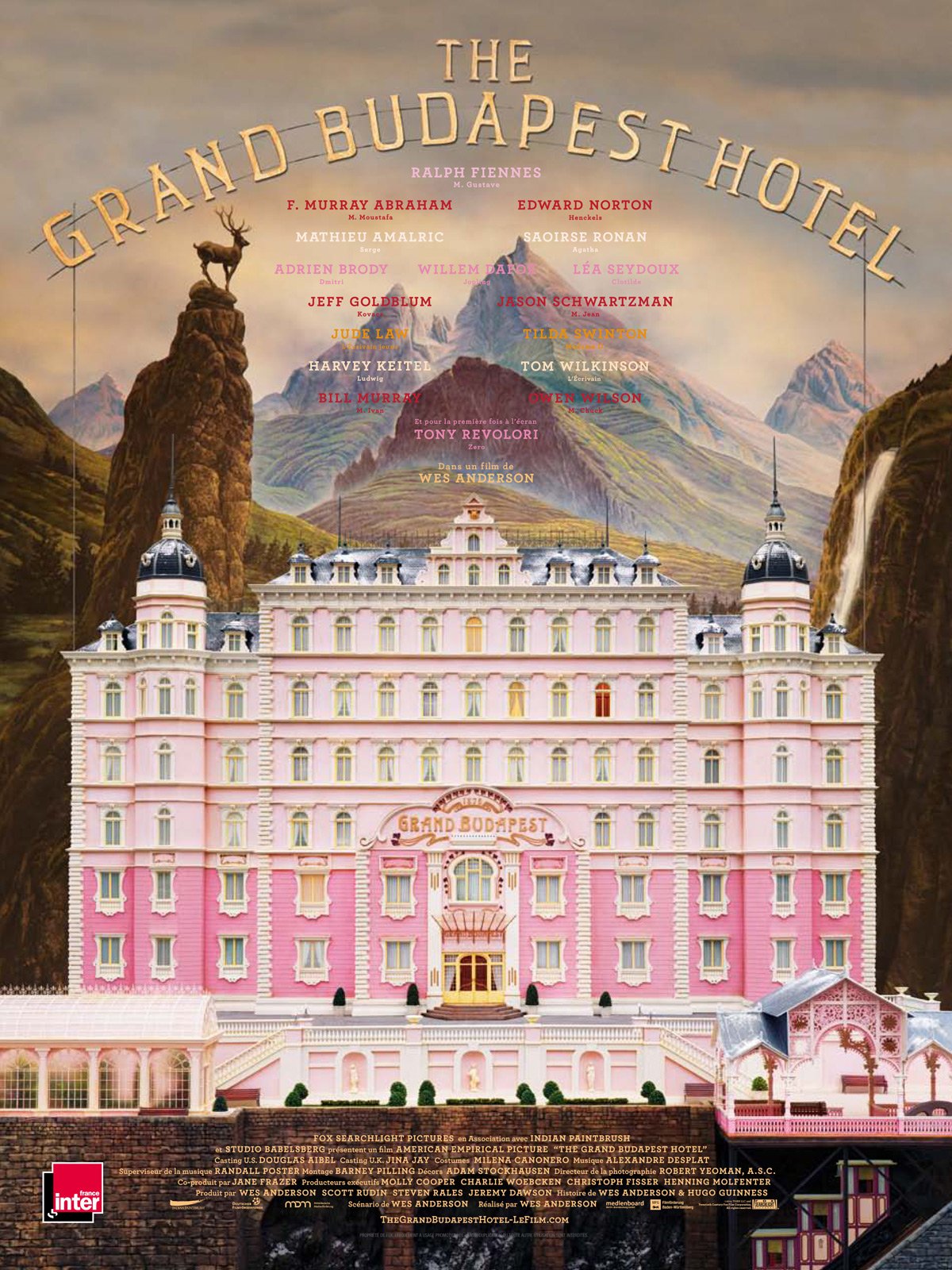 Cartel de El gran Hotel Budapest - Foto 4 sobre 51 - SensaCine.com