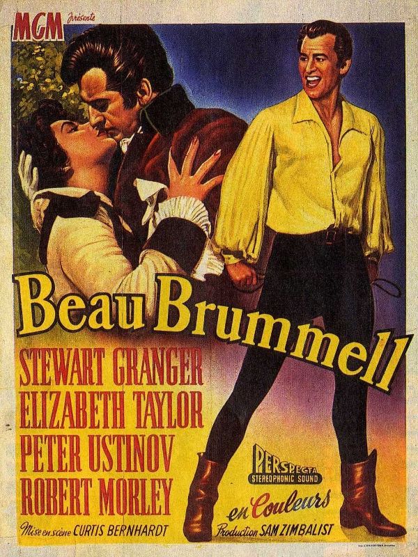 El hermoso Brummell - Película 1954