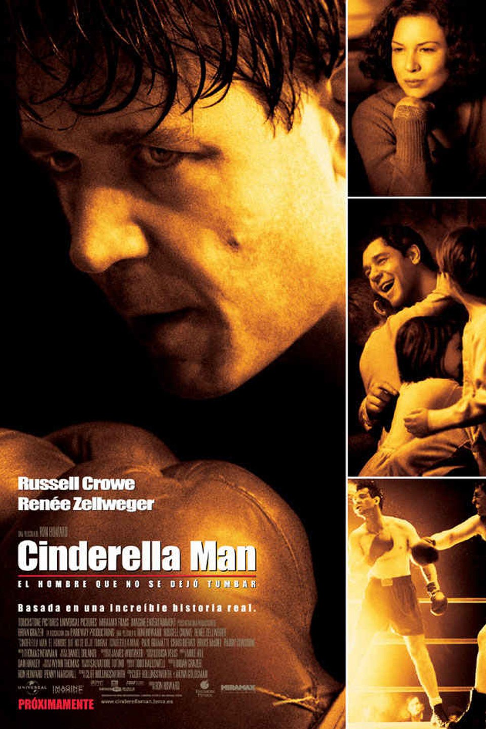 Cinderella Man. El hombre que no se dejó tumbar - Película 2005 -  