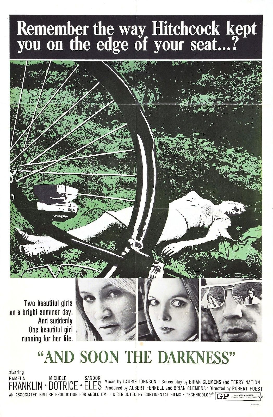 De repente, la oscuridad - Película 1970