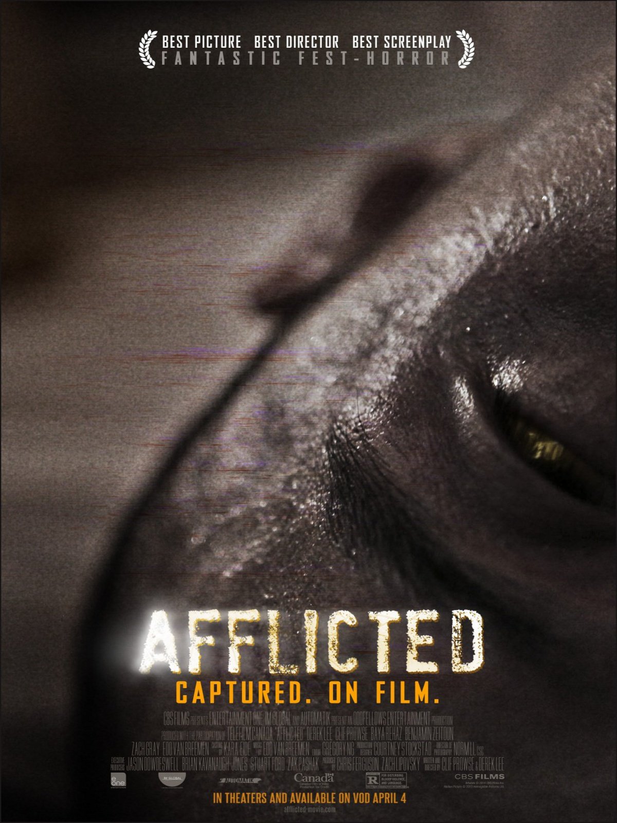 afflicted movie review