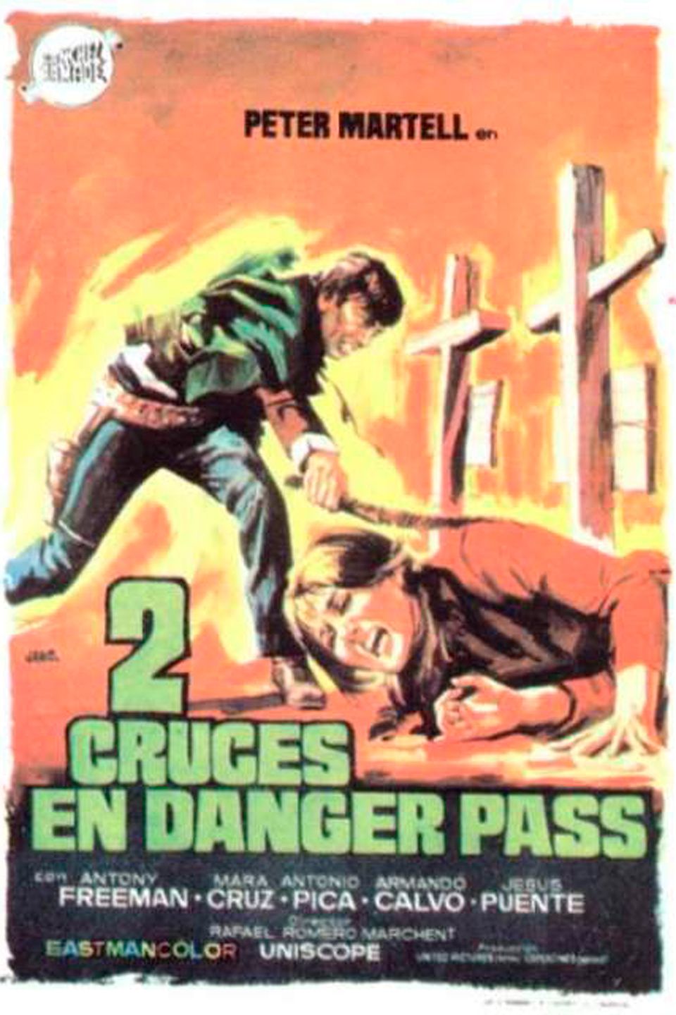 Dos cruces en Danger Pass - Película 1967