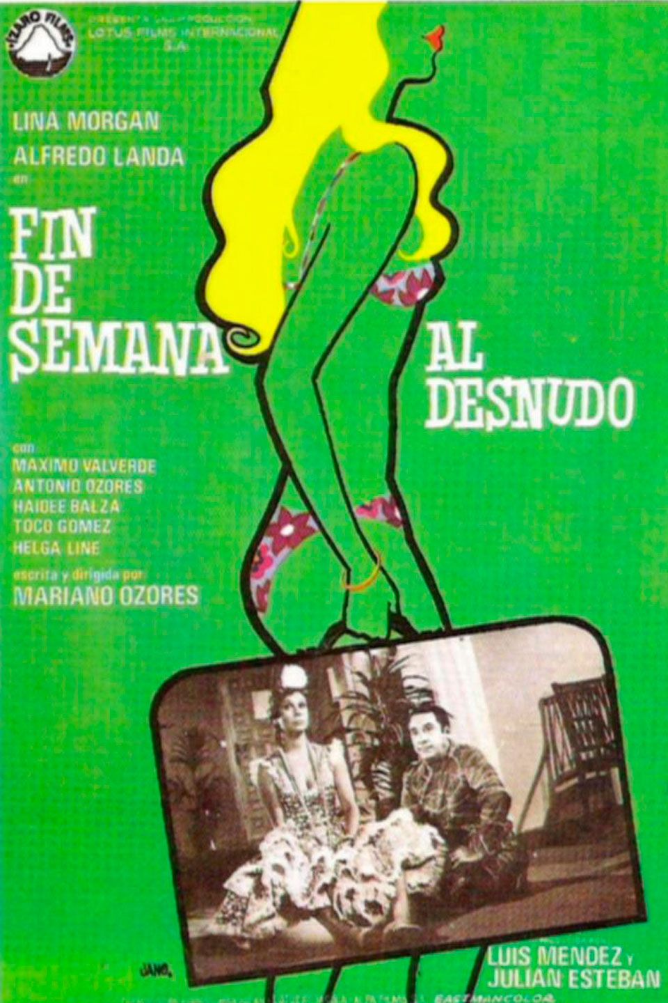 Fin de semana al desnudo - Película 1974