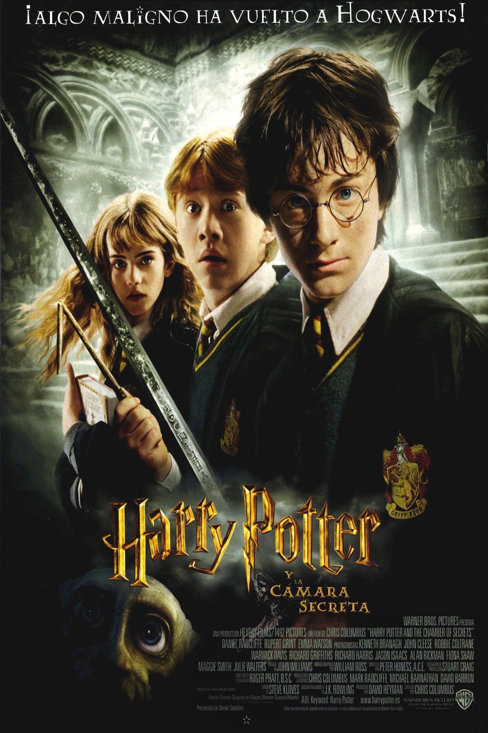 suelo Mirar fijamente Elevado Harry Potter y la Cámara Secreta - Película 2002 - SensaCine.com