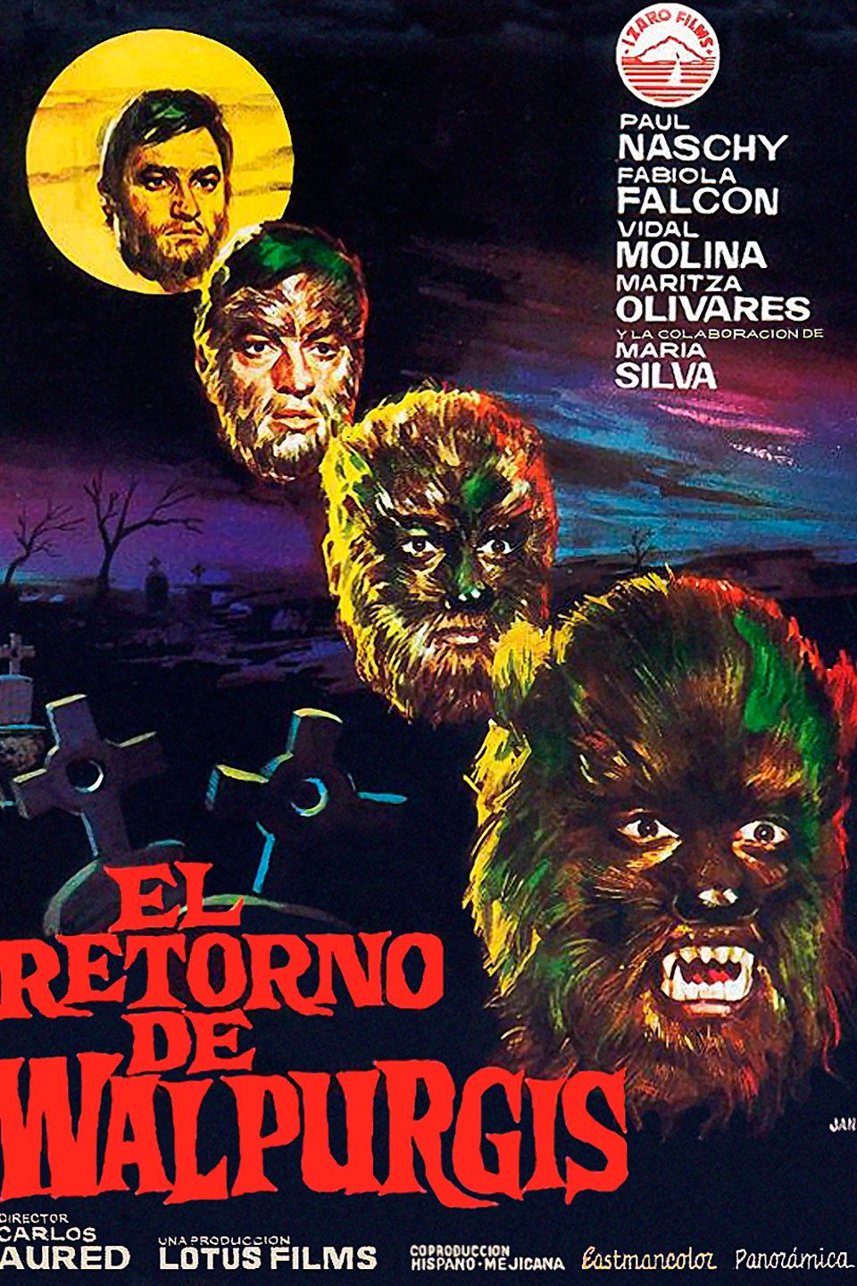 El retorno de Walpurgis - Película 1973