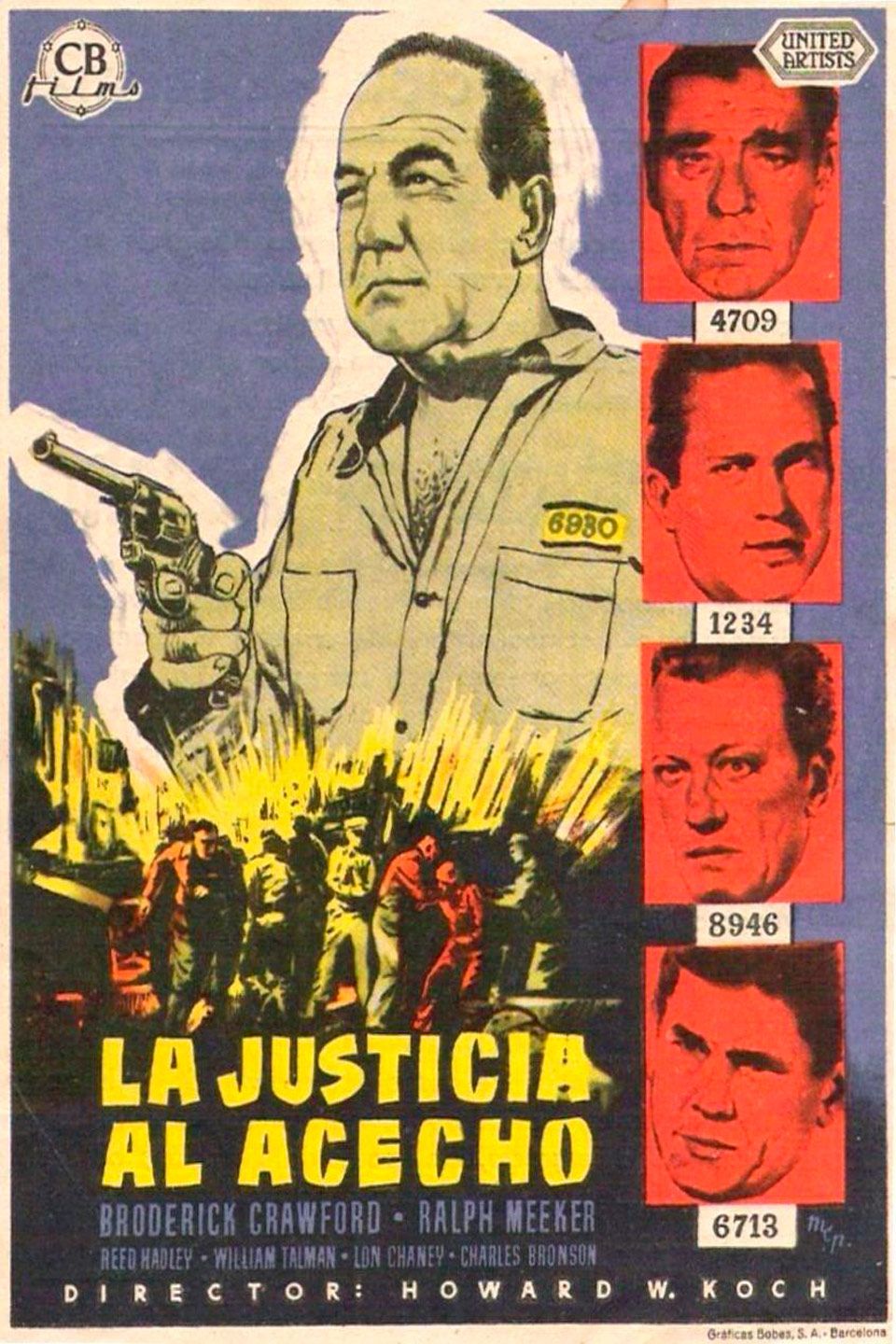 La Justicia al acecho - Película 1955