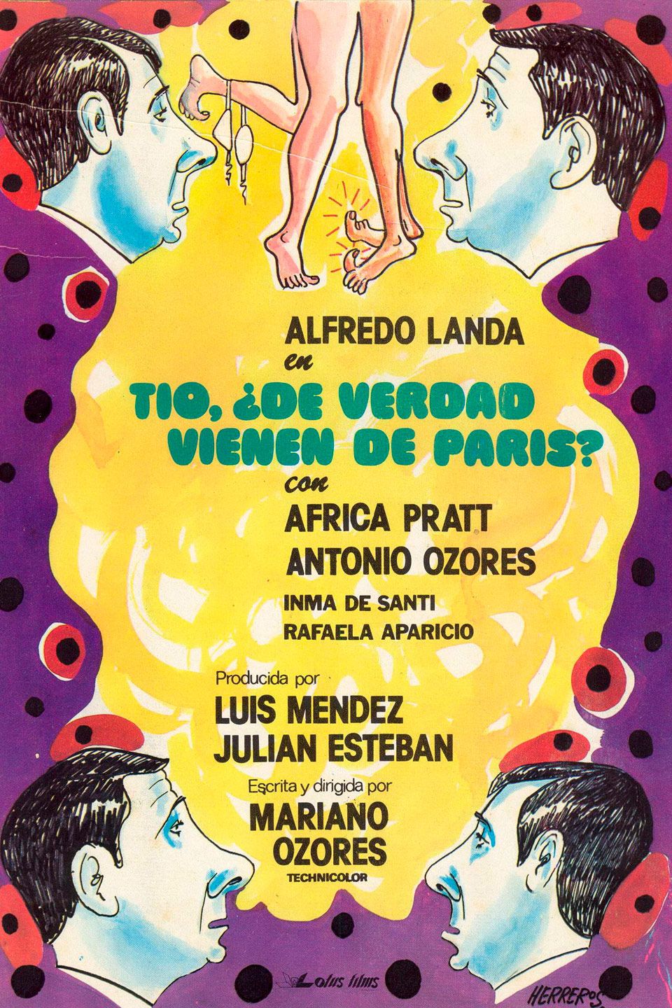 Tío, ¿de verdad vienen de París? - Película 1975