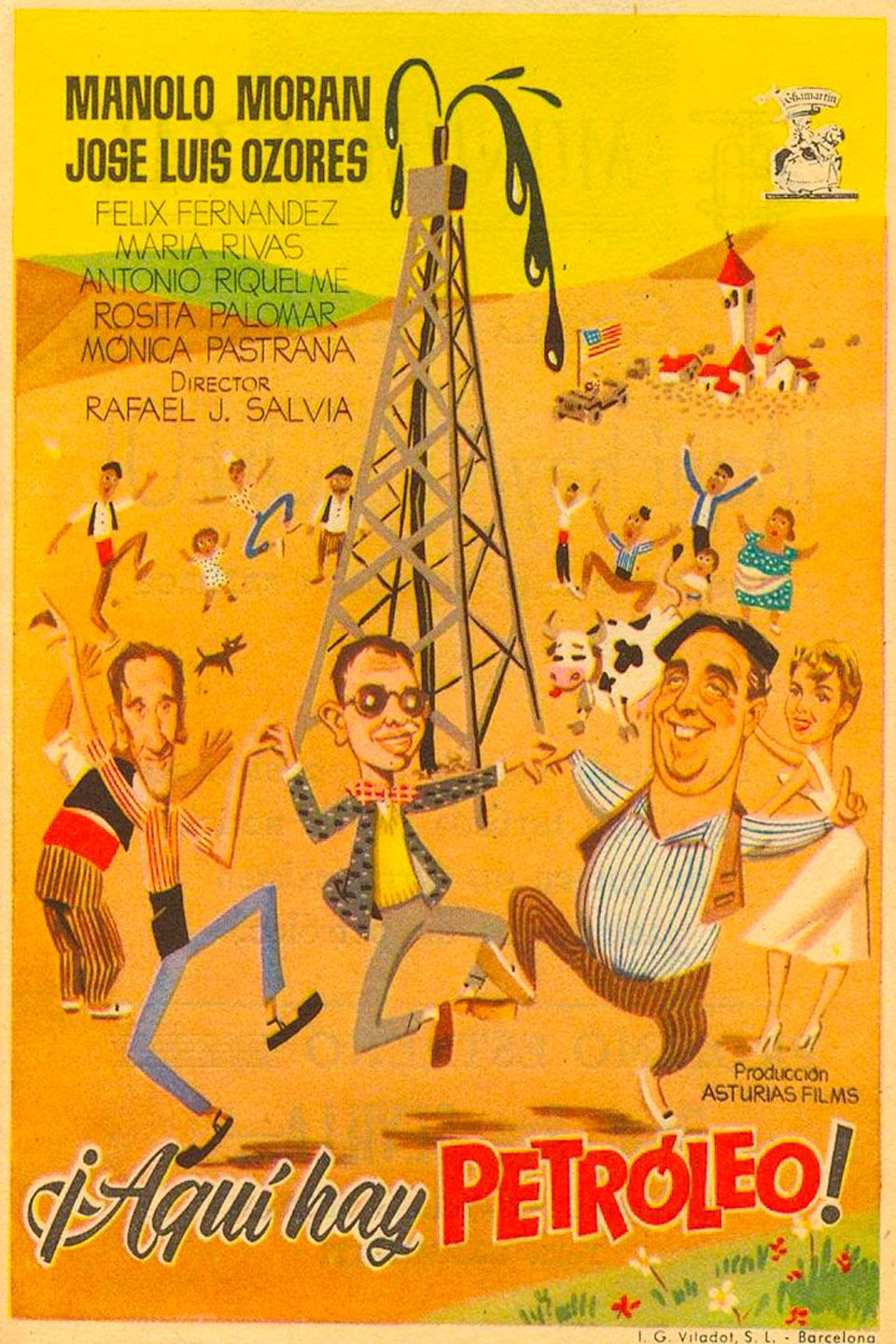 ¡Aquí hay petróleo! - Película 1956