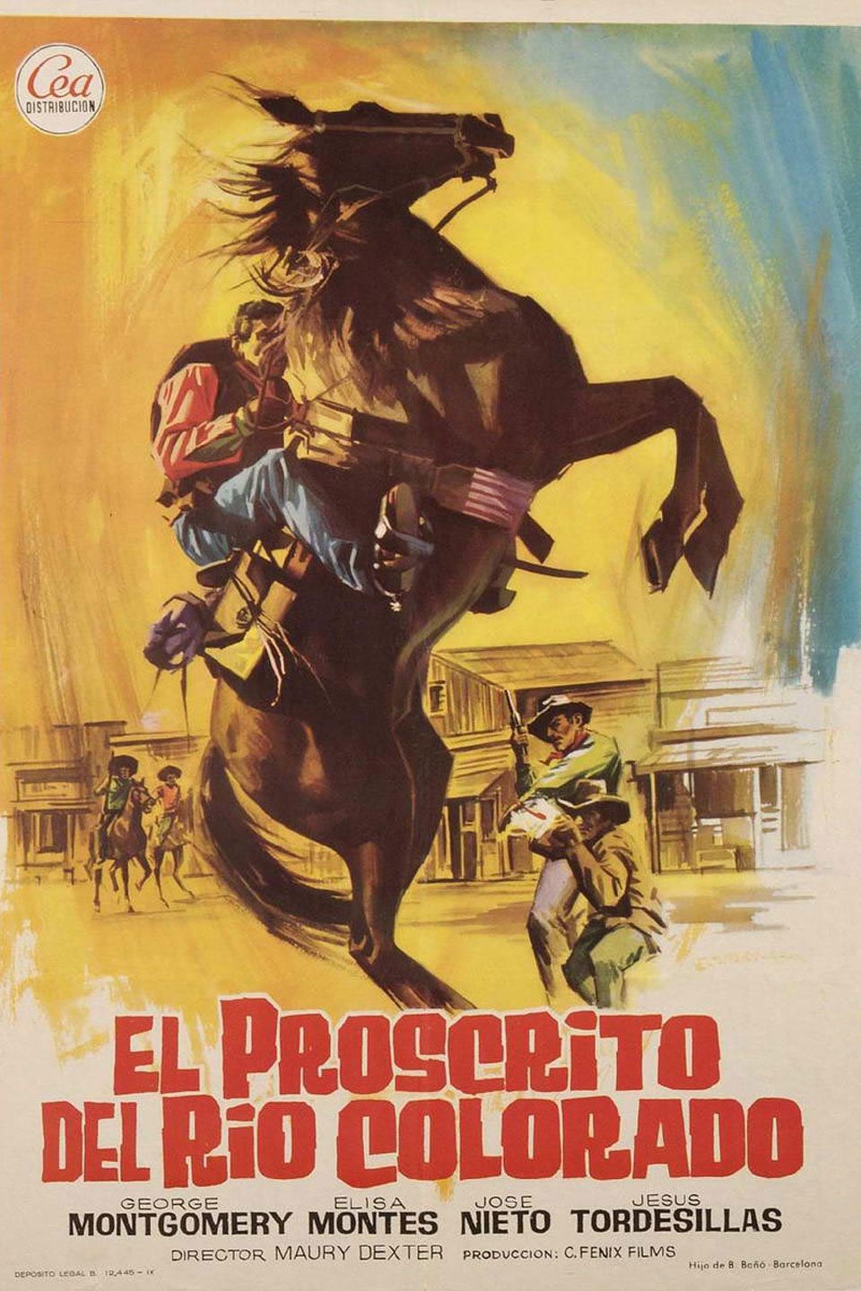 El proscrito del río Colorado - Película 1965