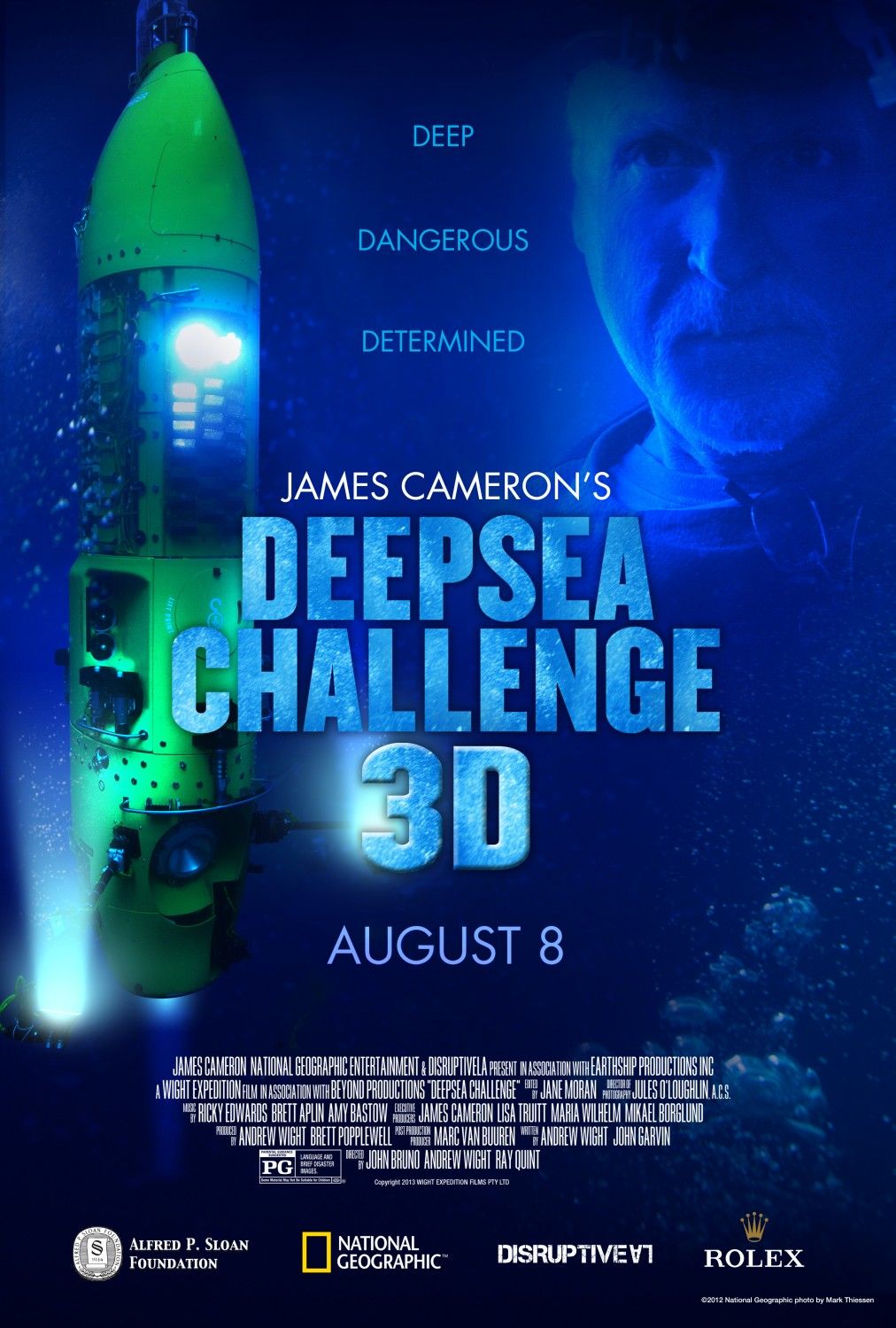 James Cameron''s Deepsea Challenge 3D - Documental 2014