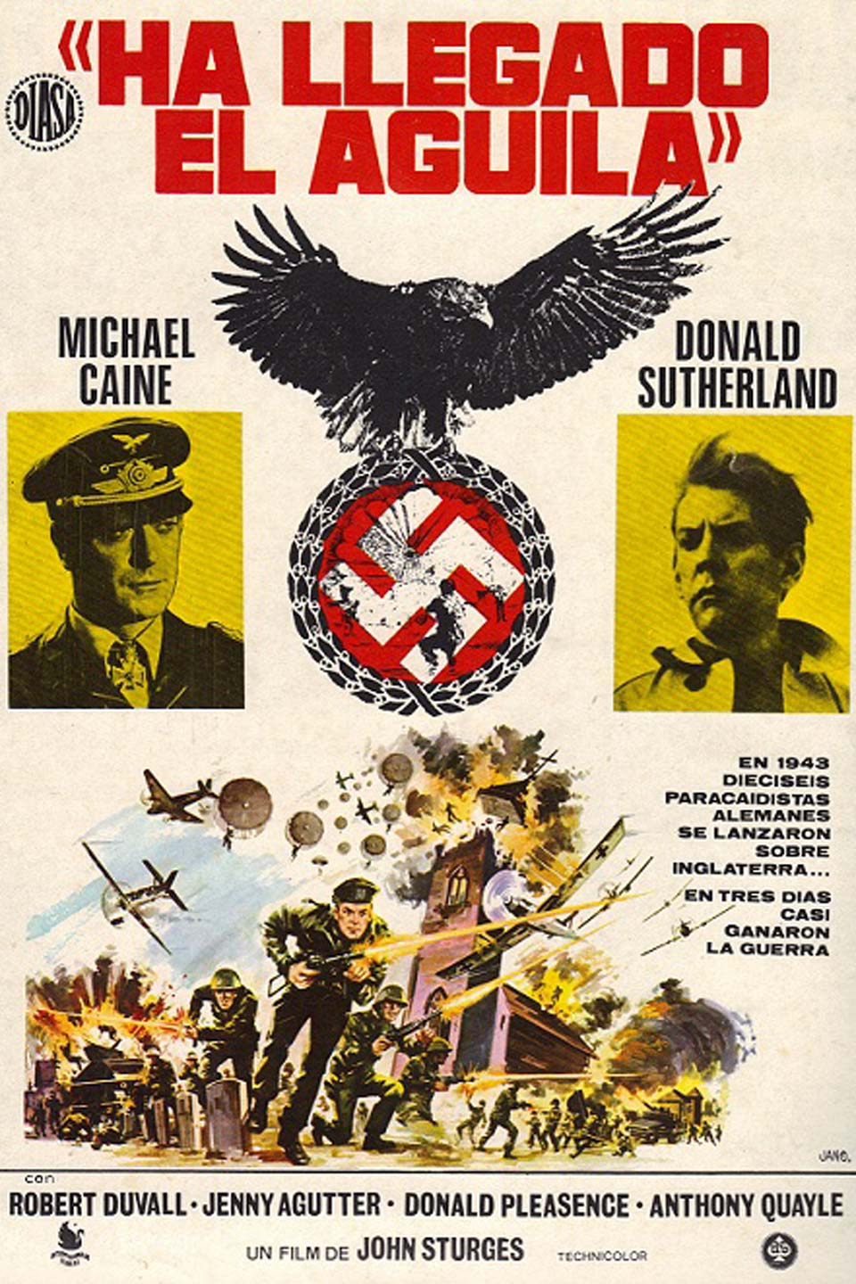 Ha llegado el águila - Película 1976 
