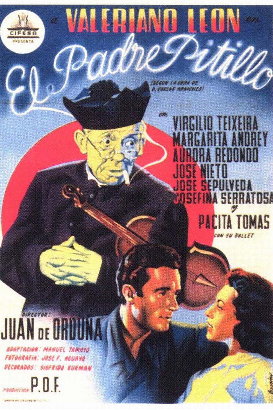 El Padre Pitillo - Película 1955