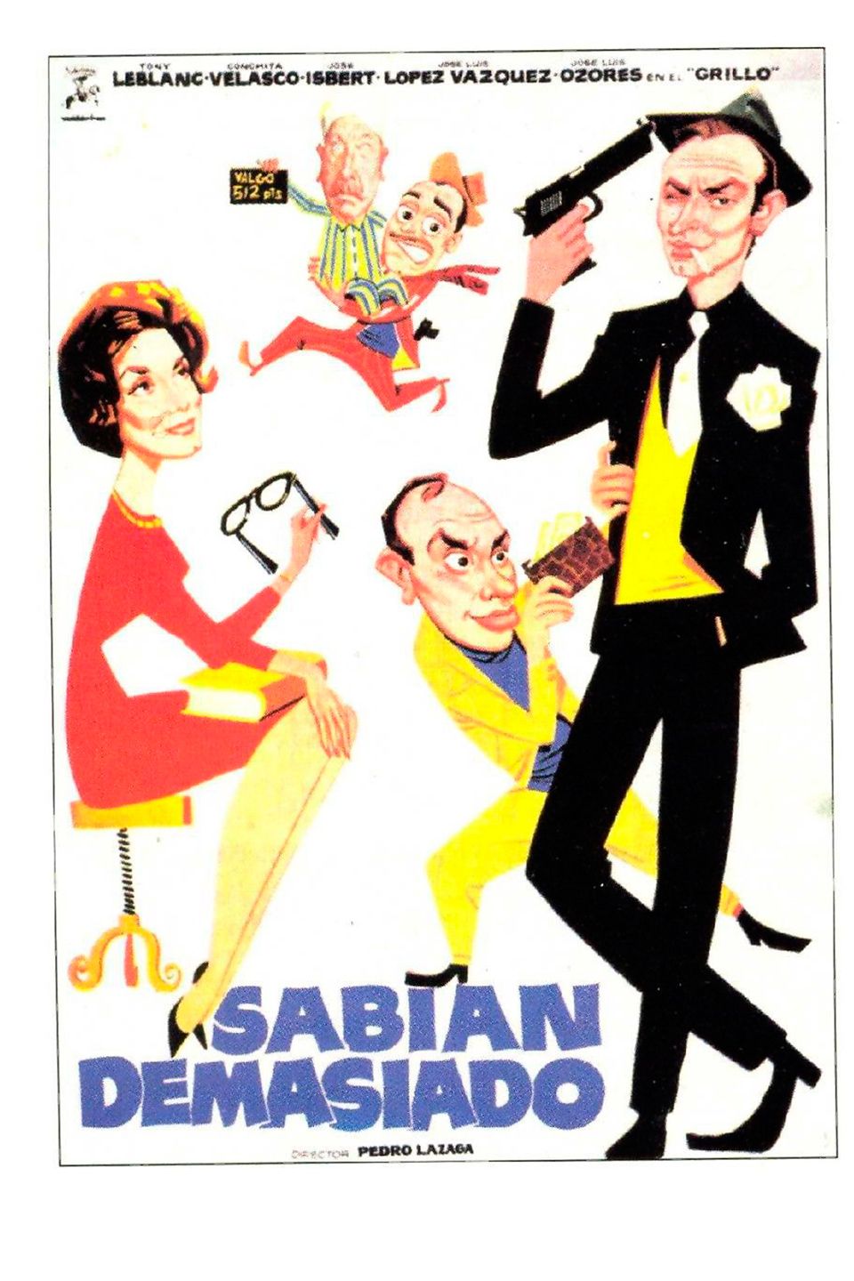 Sabían demasiado - Película 1962