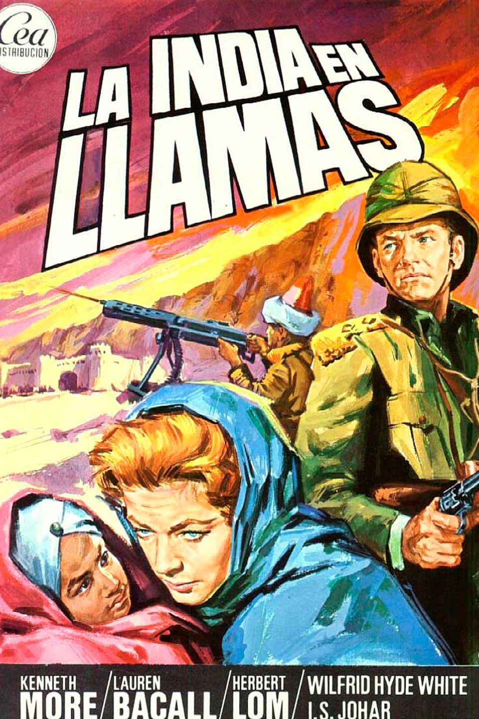 La India en llamas - Película 1959