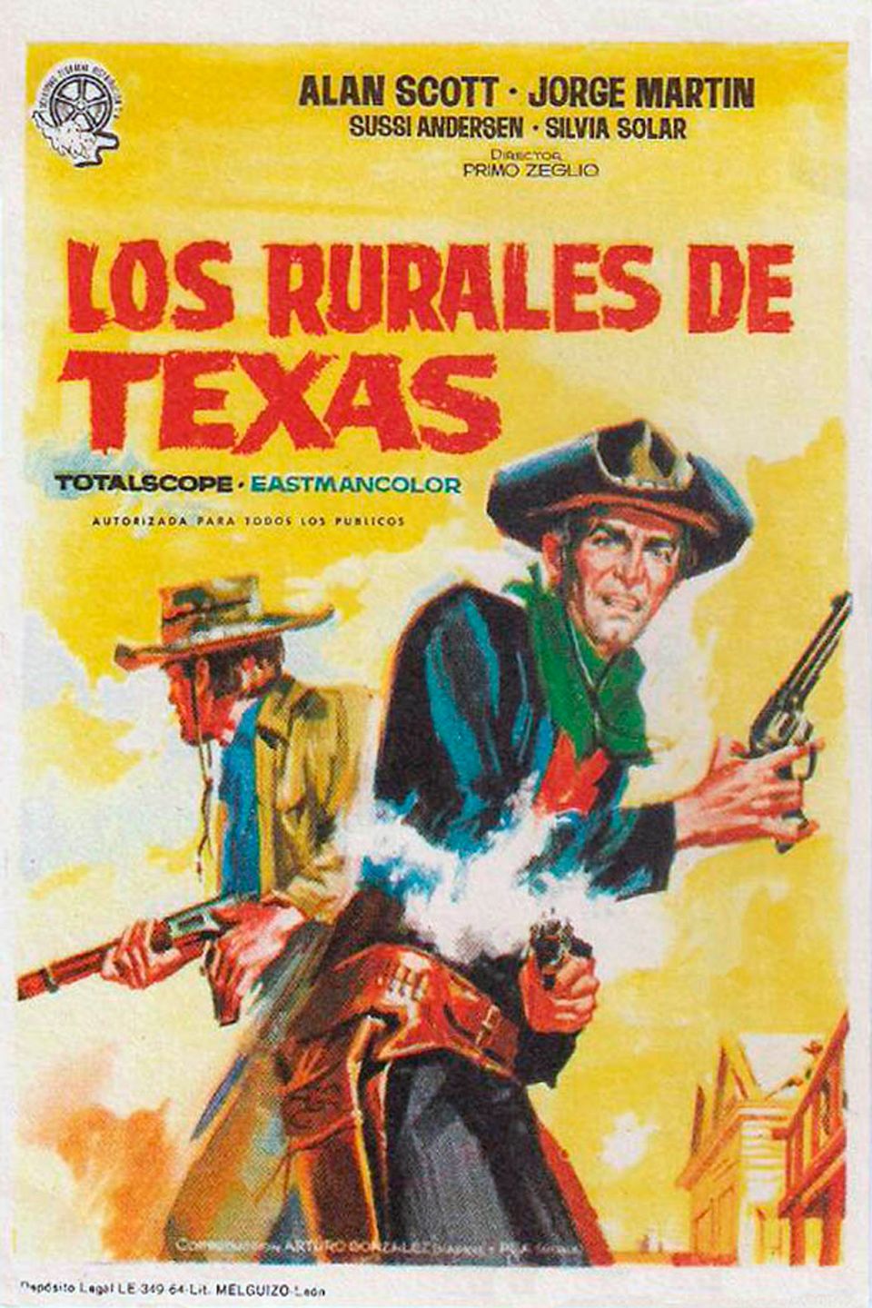 Los rurales de Texas - Película 1964