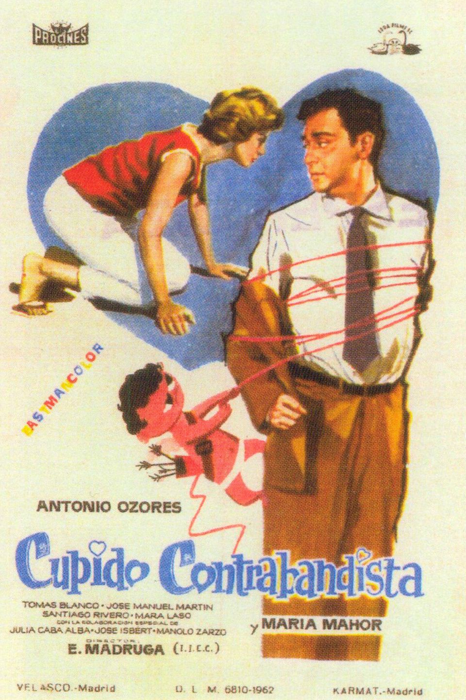 Cupido contrabandista - Película 1962
