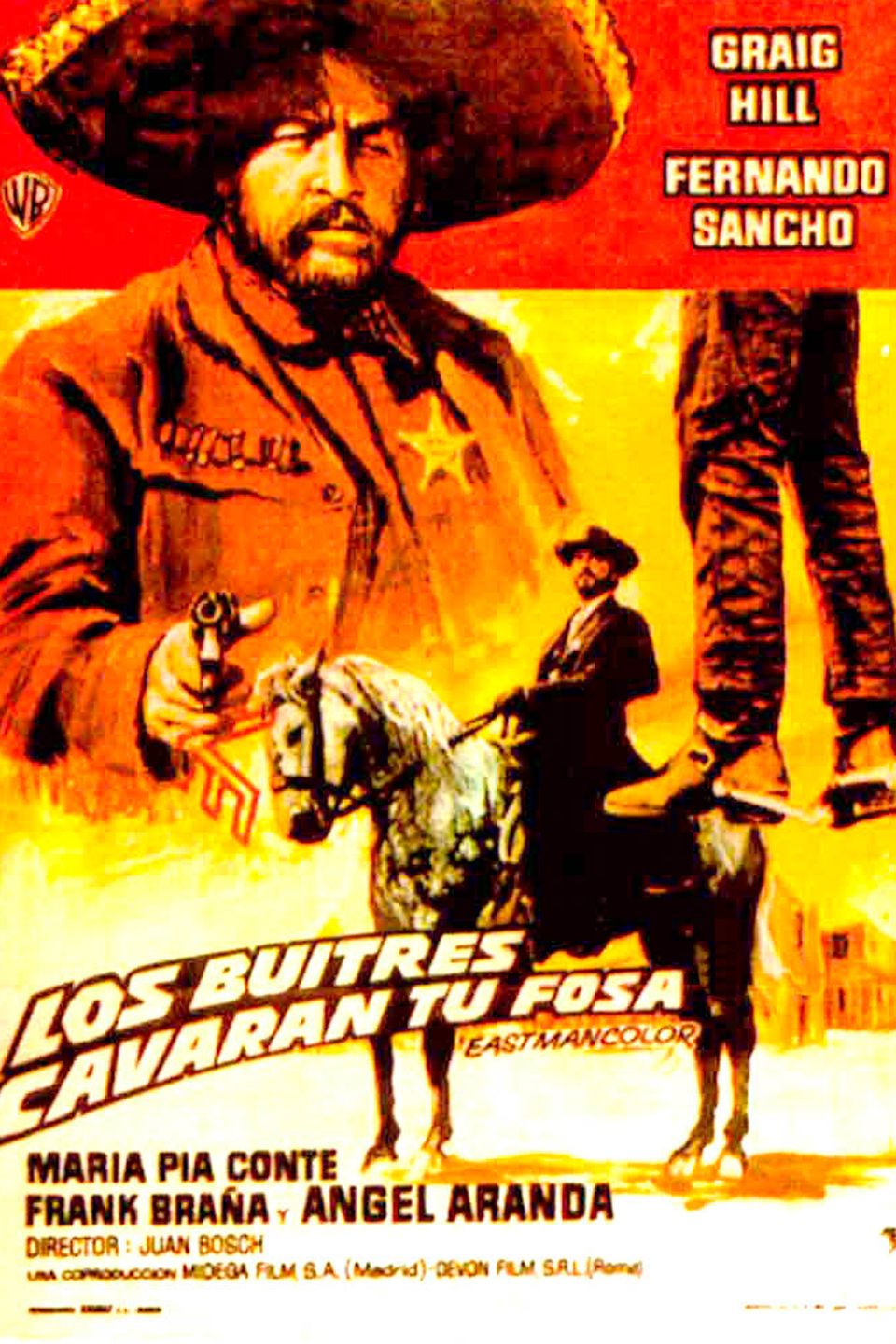 Los buitres cavarán tu fosa - Película 1972