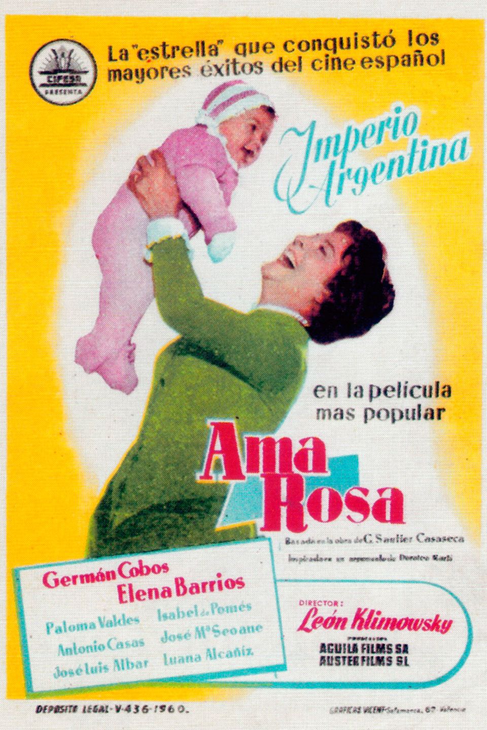 Ama Rosa - Película 1960