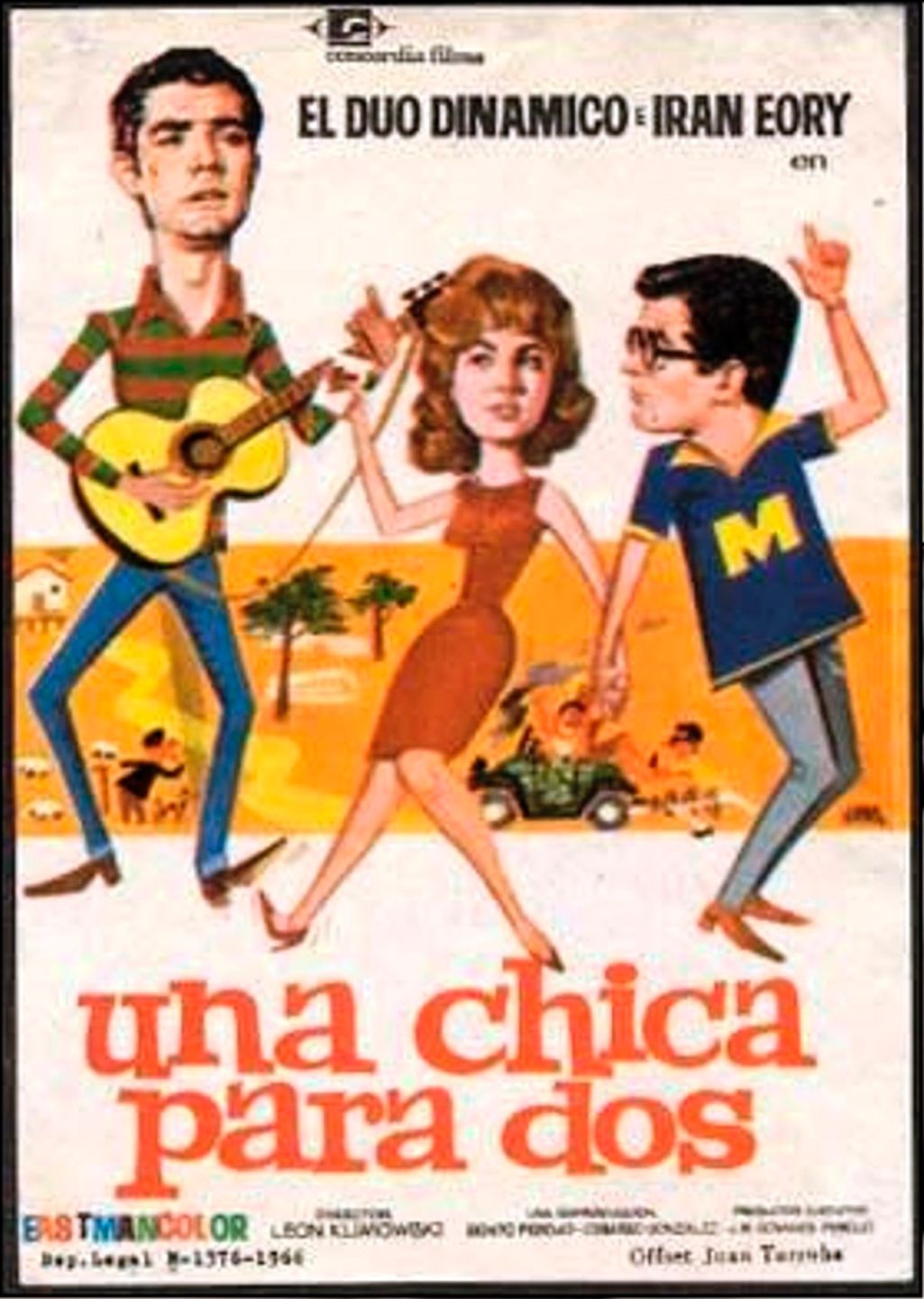 Una chica para dos - Película 1968