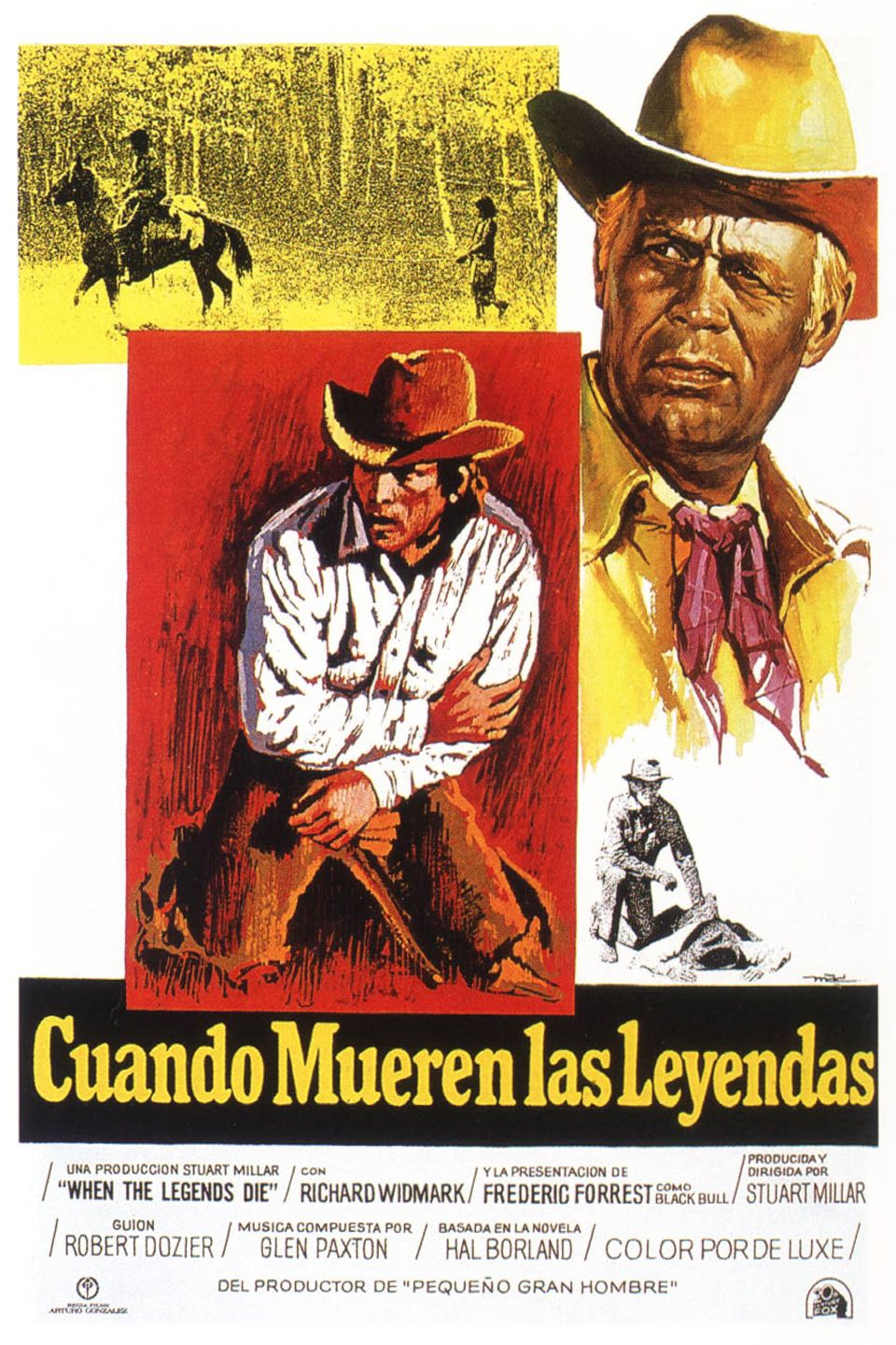 Cuando mueren las leyendas - Película 1972