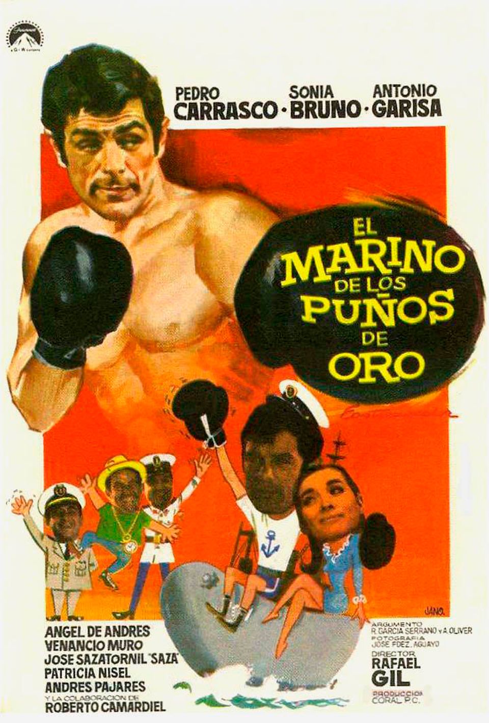 El marino de los puños de oro - Película 1968