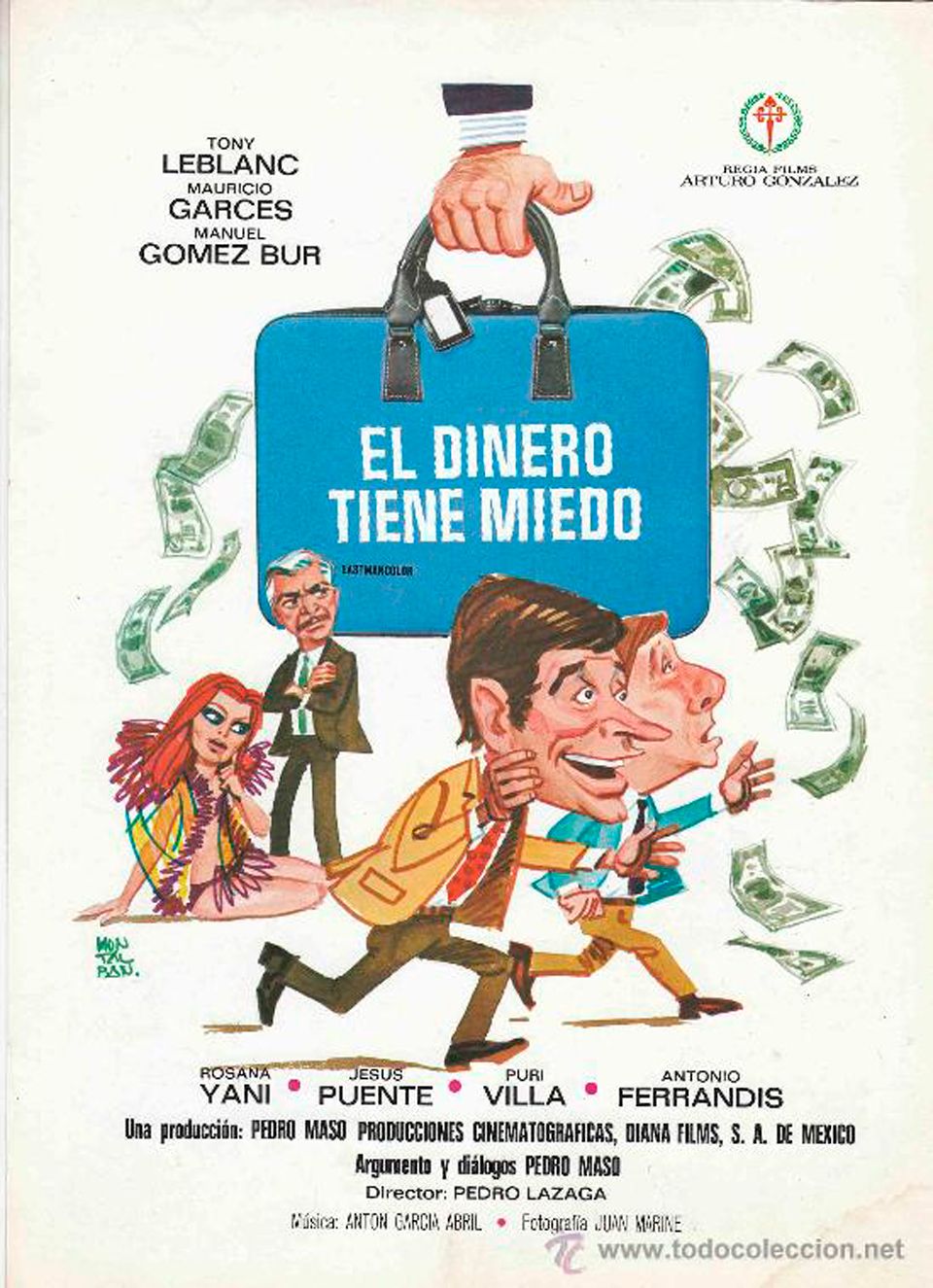 El dinero tiene miedo - Película 1970