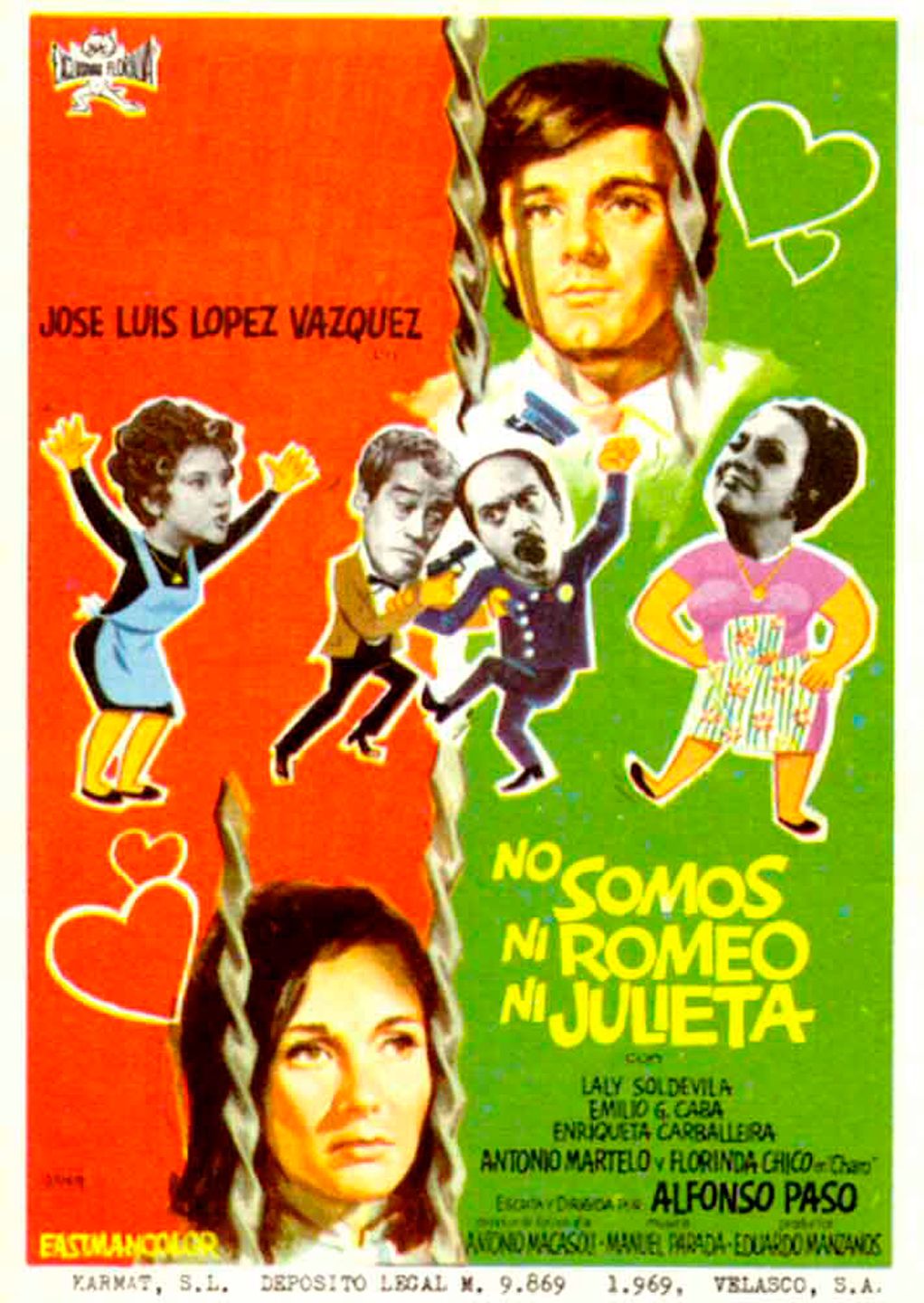 No somos ni Romeo ni Julieta - Película 1969
