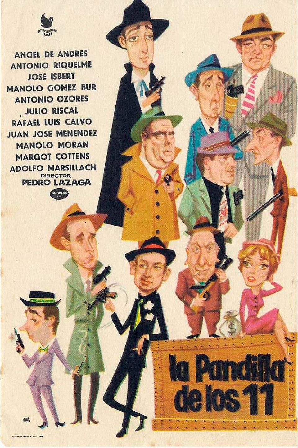 La pandilla de los once - Película 1963