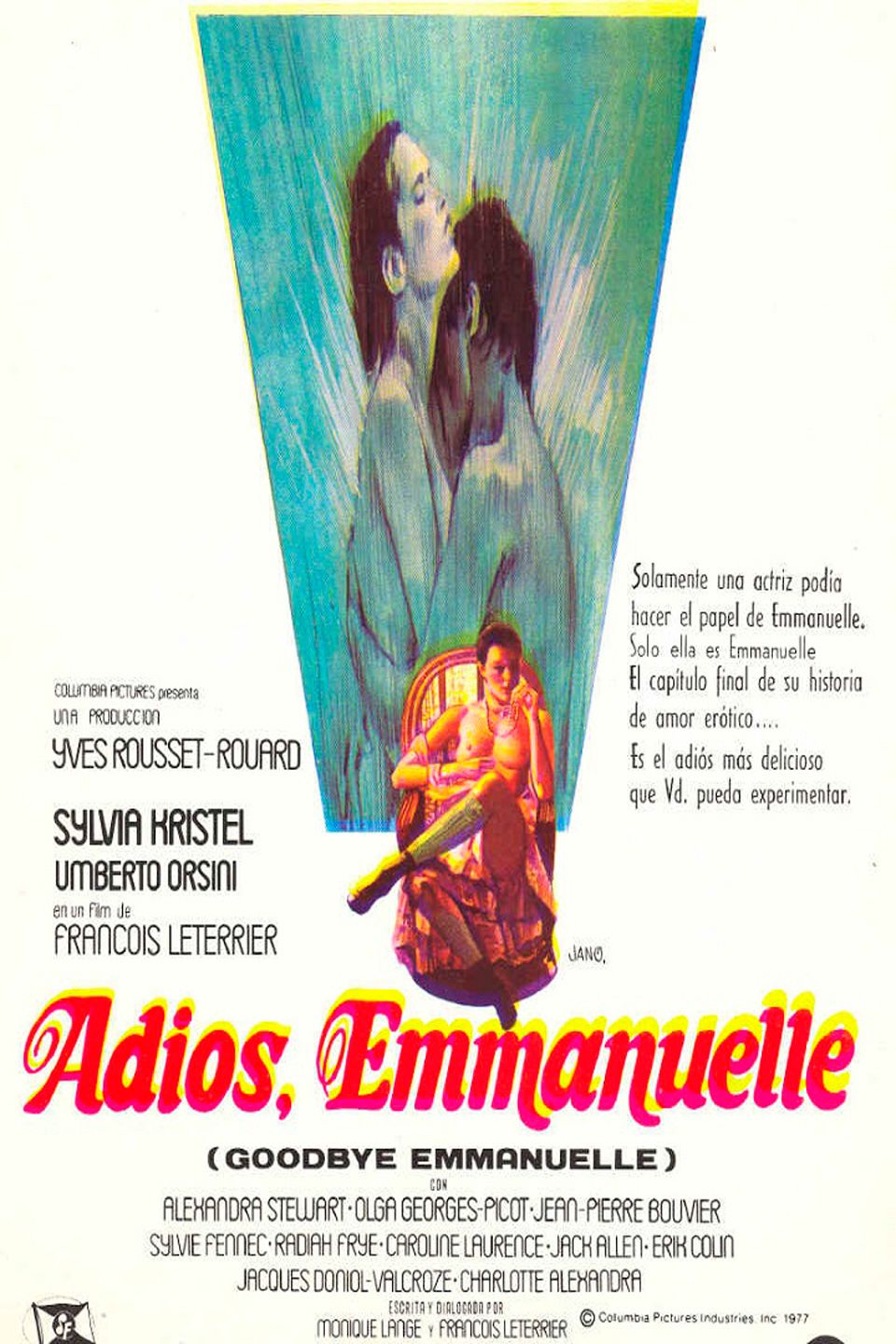 Adiós, Emmanuelle - Película 1977