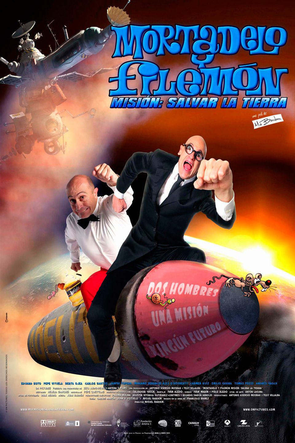 Mortadelo y Filemón. Misión: salvar la Tierra - Película 2008