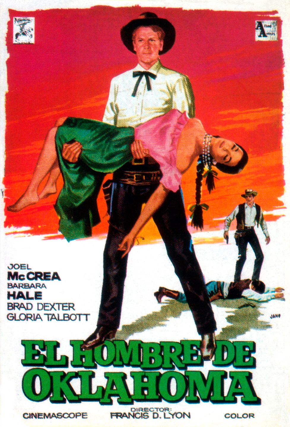 El hombre de Oklahoma - Película 1957